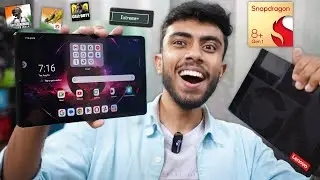 NEW LENOVO LEGION TAB!🤩 Best Budget Gaming Tablet With Snapdragon 8+ Gen1- Unboxing & First Look