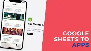 The Movie Database API to Google Sheets to Glide Apps