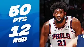 Joel Embiid EXPLODES For Season-High 50 Points! 🔥 | December 6, 2023