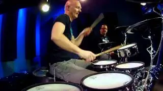 Michael Schack "All Night" - Drumeo Edge (Song #1 of 5)