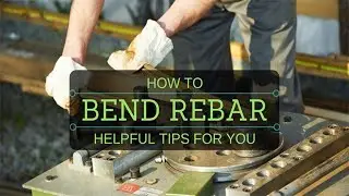 How to Bend Iron Rod | How to Bend Rebar by Hand