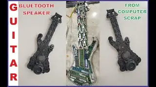 Amazing Jugaad Guitar Bluetooth Speaker || Used Computer Scrap || Tech Gadgets Jugaad