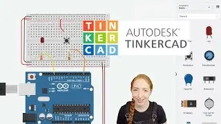 Pushbutton Digital Input With Arduino in Tinkercad