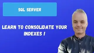Learn to consolidate your indexes! | SQL server