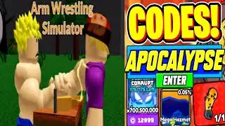 “⚠️New Arm Wrestle Simulator Codes! All Apocalypse Update Codes!”