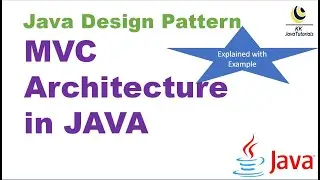 MVC Architecture  pattern implementation in JAVA ||  MVC Design Pattern in Java