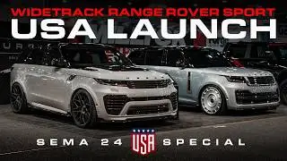 SEMA 2024 - RANGE ROVER SPORT US WIDETRACK LAUNCH + SHOULD WE MODIFY THE LAND CRUISER?