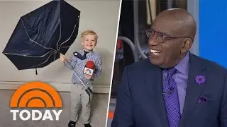 See 5-year-old dress up like Al Roker for Halloween