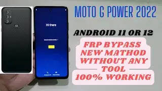 Moto G Power 2022 Frp Bypass New Final Mathod 2024