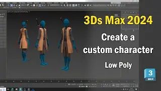 3Ds Max 2024 - Character Modelling - Clothing