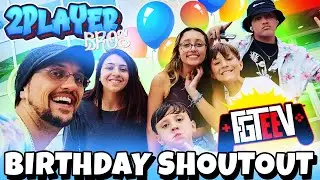 ✨ Special FGTeeV Shoutout! 🎉 HAPPY BIRTHDAY VICENTE! 🎈 🎈 🎈 #fgteev #2playerbros