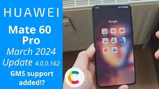 Huawei Mate 60 Pro (🇨🇳) - HarmonyOS Update allows GMS (kind of)