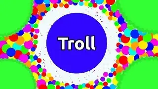 Agar.io TROLLING - DON'T TEAM WITH TROLL - BEST AFK AGARIO TROLLING EVER