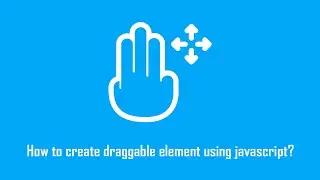 Easy way to create draggable div using javascript