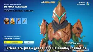 Fortnite Ultimate Reckoning Pack and NEW Ultima Carver Shop!