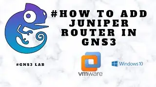 How to add Juniper Router in GNS3