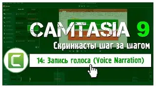 14 Сamtasia 9: Как записать голос (Voice Narration)