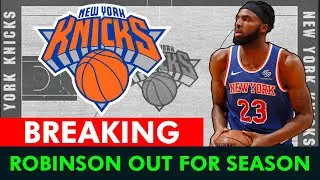 🚨 Mitchell Robinson OUT FOR THE YEAR! Precious Achiuwa Next Man Up | NY Knicks News