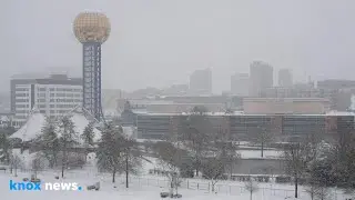 Winter snowstorm 2024: Freezing weather moves through the Knoxville area