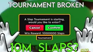 New tournament bug in slap battles (FREE SLAPS?) Slap battles - Roblox