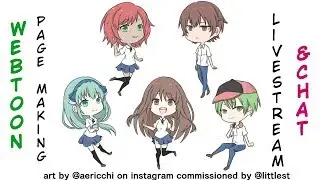 Webtoon Gag Illustration Livestream Medibang Paint