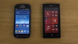 Samsung Galaxy Trend vs. Nokia Lumia 520 - Internet Speed Test