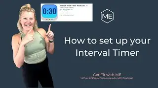 How to set up your Interval Timer (iPhone app)