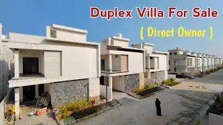 Brand New 3BHK Duplex Villa For Sale in Kollur Pati Hyderabad Gated Community - Direct Owner Sale