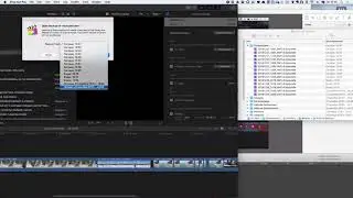 Final Cut Pro X 10.3 - Бэкапы библиотек