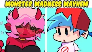 Friday Night Funkin VS Succubus - Monster Madness Mayhem WEEK 1 (FNF MOD) (Succubus Feast)