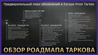 Обзор на роадмап Таркова | ПЛАН ОБНОВЛЕНИЙ ТАРКОВА | Escape from Tarkov