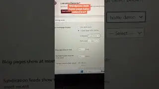 How to choose any page as a home page in WordPress | WordPress tutorials for beginners#wordpress