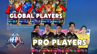 When Global Players Meet Pro players in Rank Games..😳