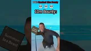 #pov you reach 10m bounty in blox fruits 😎 #shorts