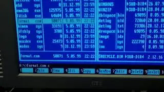 Установка Windows-98. Ошибка при форматировании HDD (не хватает памяти)