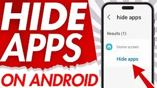 How to hide apps on android samsung galaxy