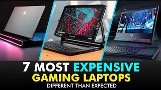 7 Most Expensive Best Gaming Laptops Right Now!