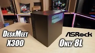 Asrock Desk Meet X300 First Look, An Awesome Super Tiny DIY Gaming PC