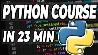 23 min Python Course | Fast Learn Python 2023