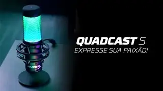 Expresse sua paixão com o QuadCast S