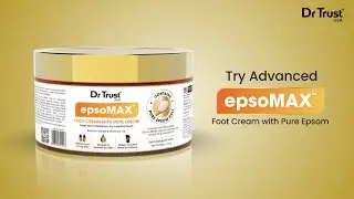 Dr Trust USA Epsomax Pain relief foot cream with epsom salt