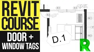 Door and Window Tags in Revit Tutorial | Advanced Revit Course 07