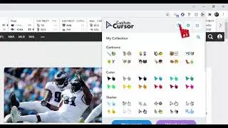 How to change the size of the cursor if you use the extension   Custom Cursor
