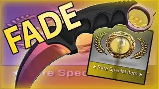 CS:GO KARAMBIT FADE UNBOX CRAZY REACTION