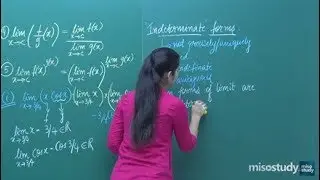 Limits and Derivatives -Indeterminate forms-1: Math for JEE Main Advanced & CBSE | Misostudy