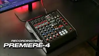 Recordingtech Premiere-4 | Buat yang nyari Mixer bagus di 2024!