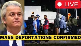 🚨 LIVE: Netherlands Confirm Mass Deportations