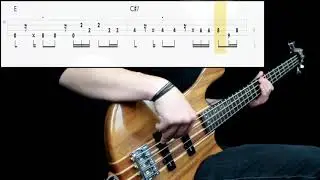 ABBA - Dancing Queen (Bass Cover) (Play Along Tabs In Video)