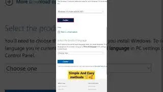 Windows 10 download kaise kare #tech #technology
