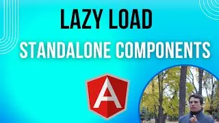 Angular - How to lazy load standalone component